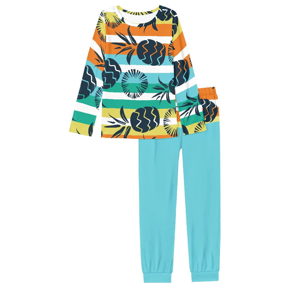 Tropical Vibes Men's Pajama Suit