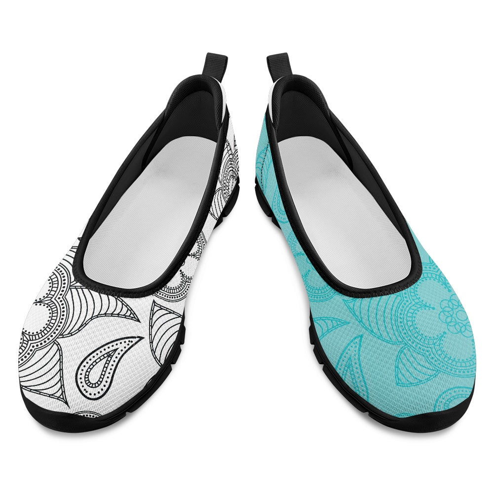 Mandala Charm Women's Slip-On Shoes