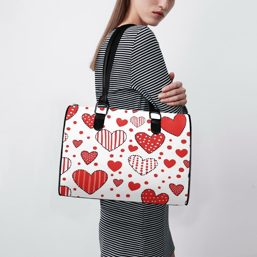 Hearts and Dots Handbag