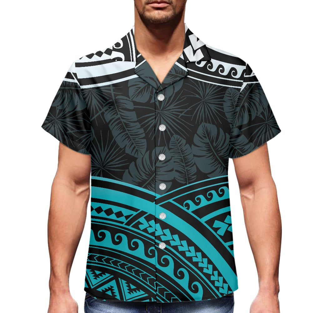 Tribal Pattern Hawaiian Shirt