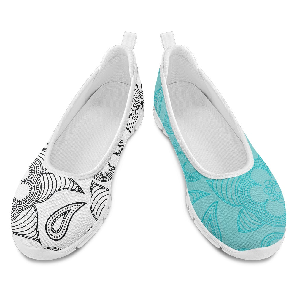 Mandala Charm Women's Slip-On Shoes