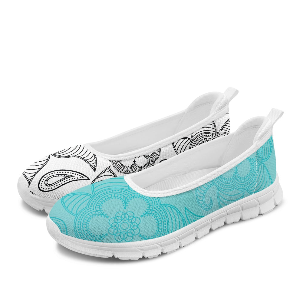 Mandala Charm Women's Slip-On Shoes