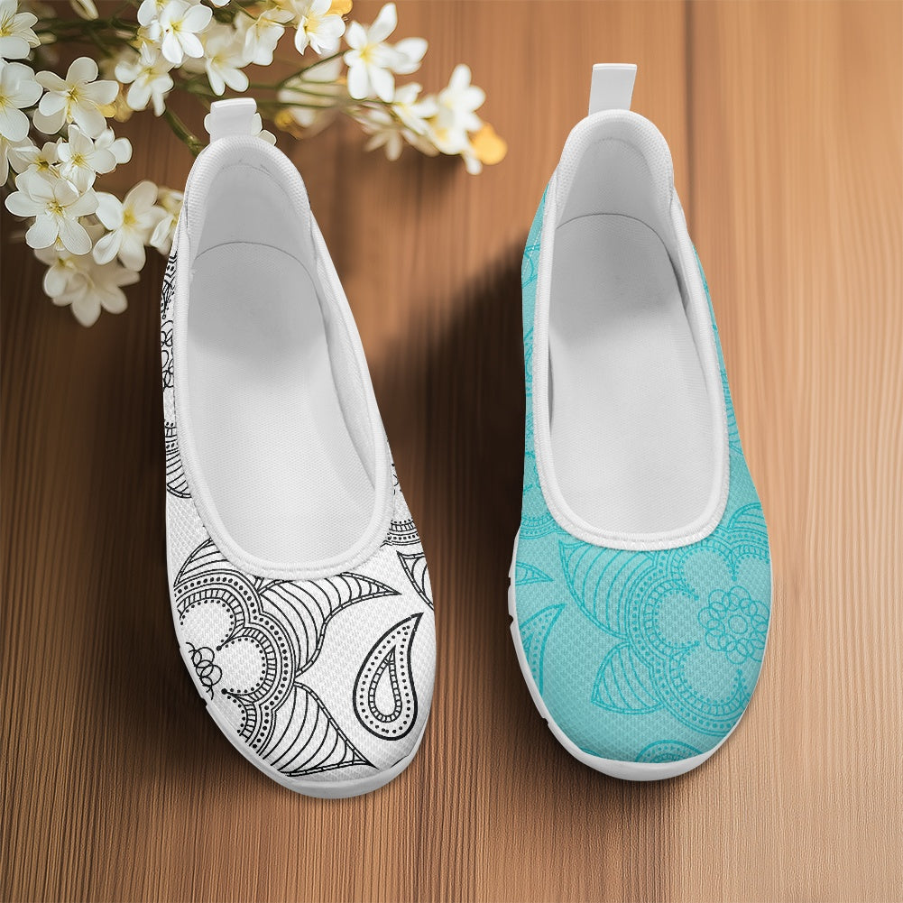 Mandala Charm Women's Slip-On Shoes