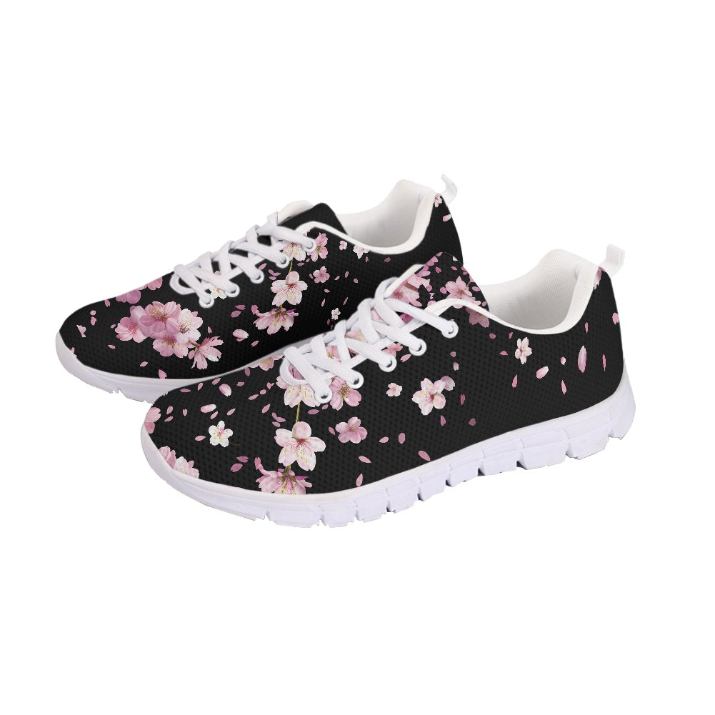 Cherry Blossom Noir Running Shoes