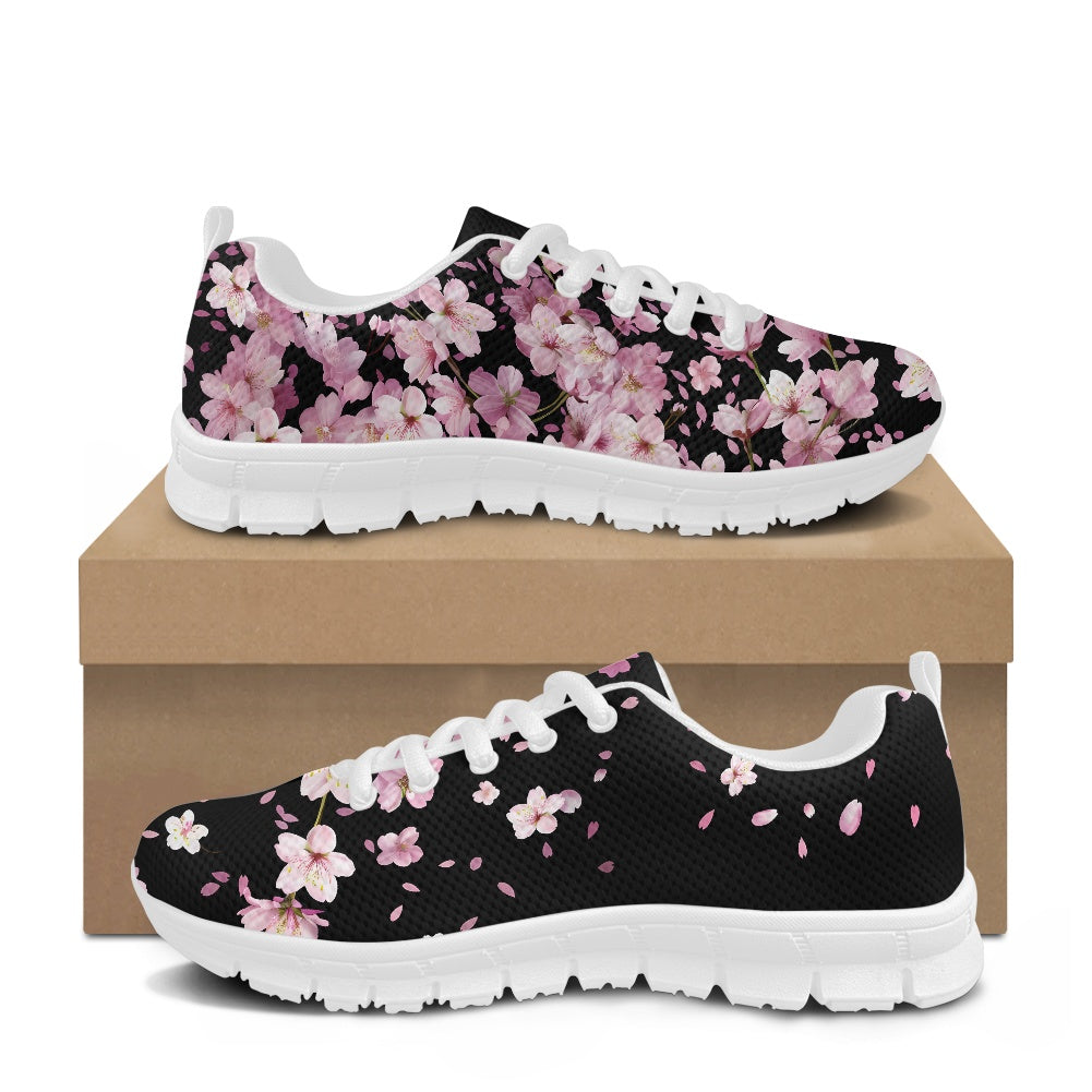 Cherry Blossom Noir Running Shoes