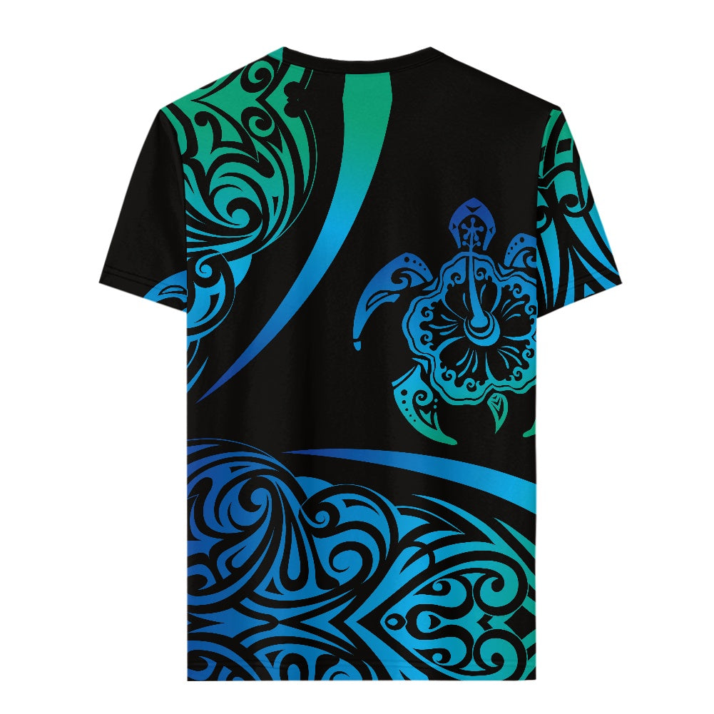 Tribal Turtle Men's T-Shirt