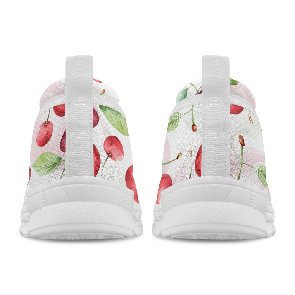 Cherry Bliss Women's Slip-On Shoes