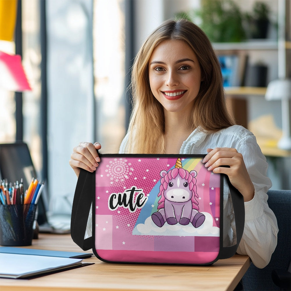 Cute Unicorn Large Capacity Underarm Bag