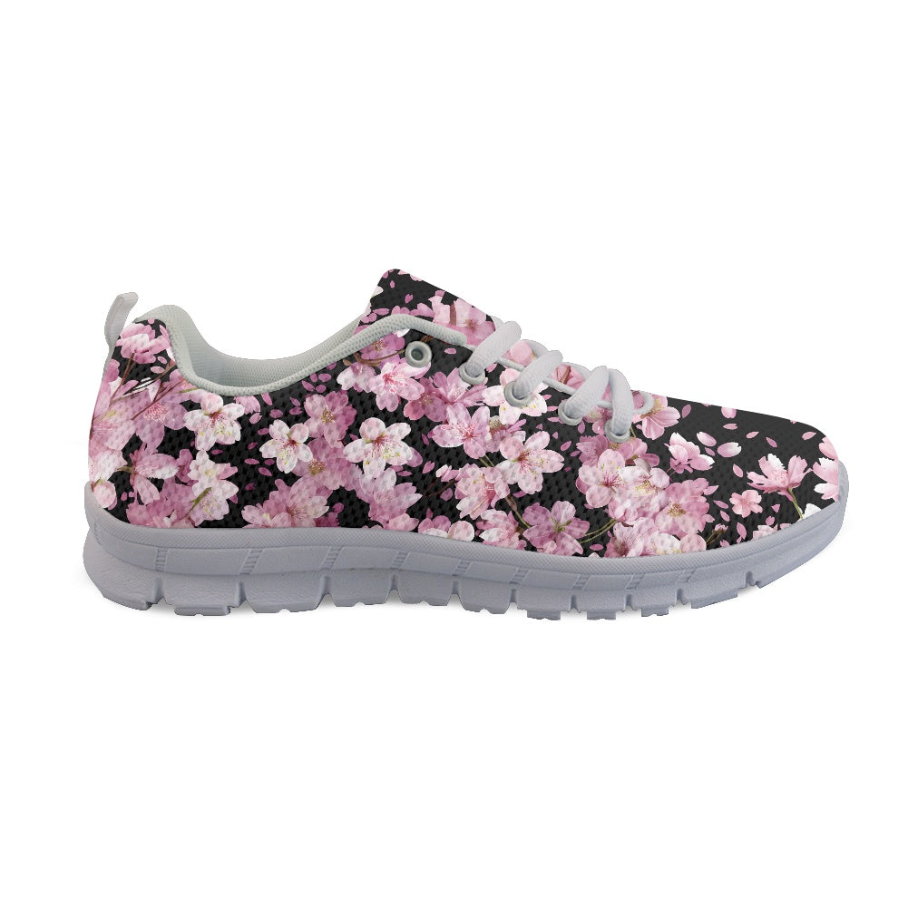 Cherry Blossom Noir Running Shoes