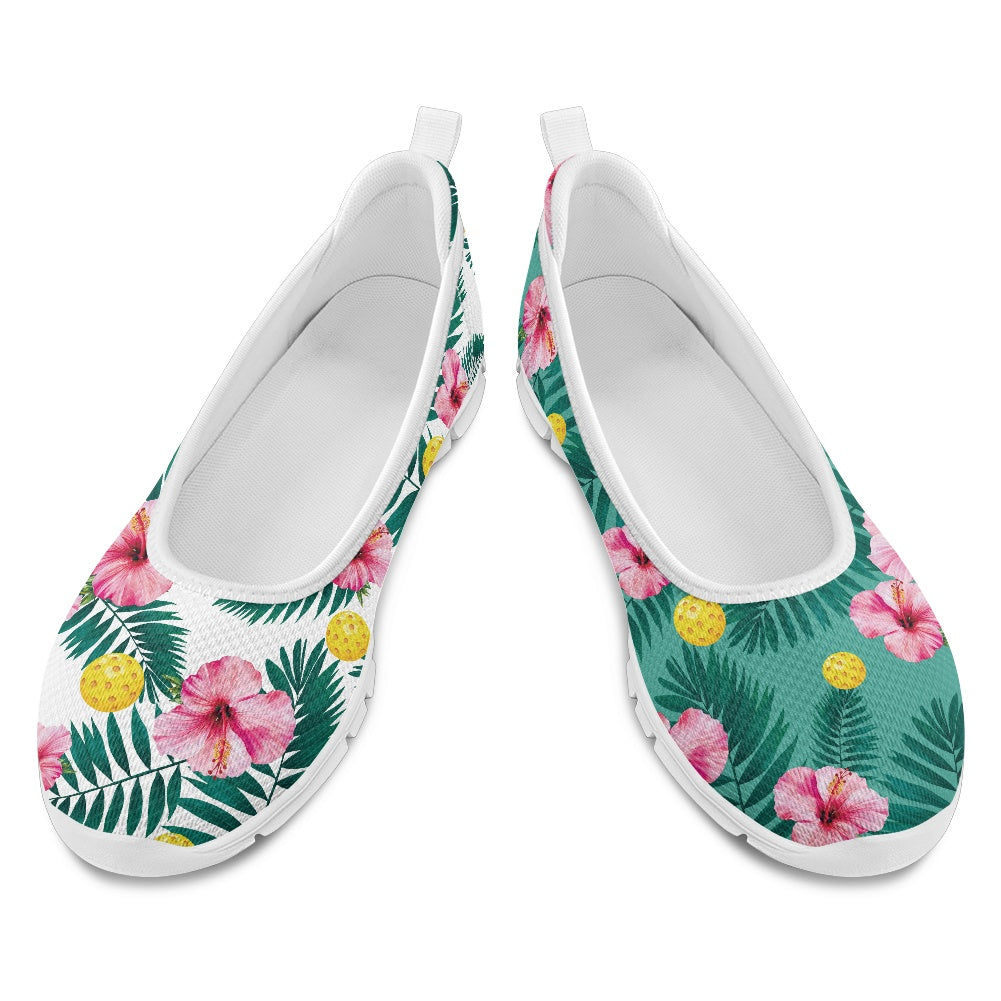 Hibiscus Paradise Women's Slip-On Shoes
