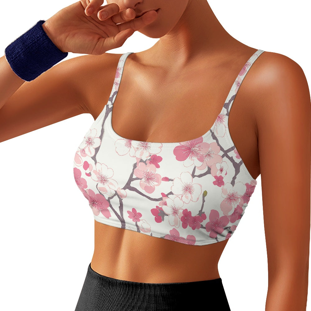 Cherry Blossom Women’s Sports Bra