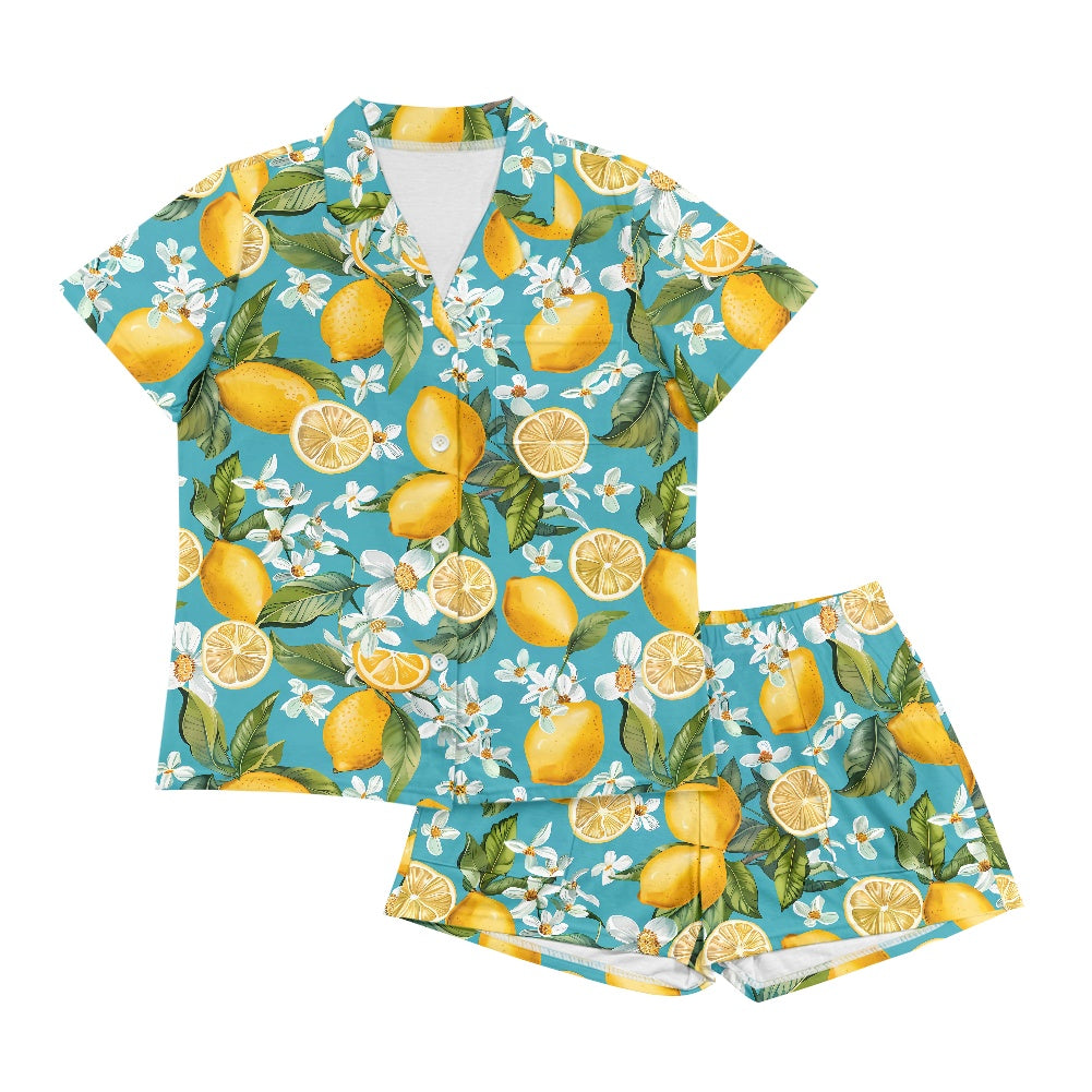 Citrus Bloom Pajama Set