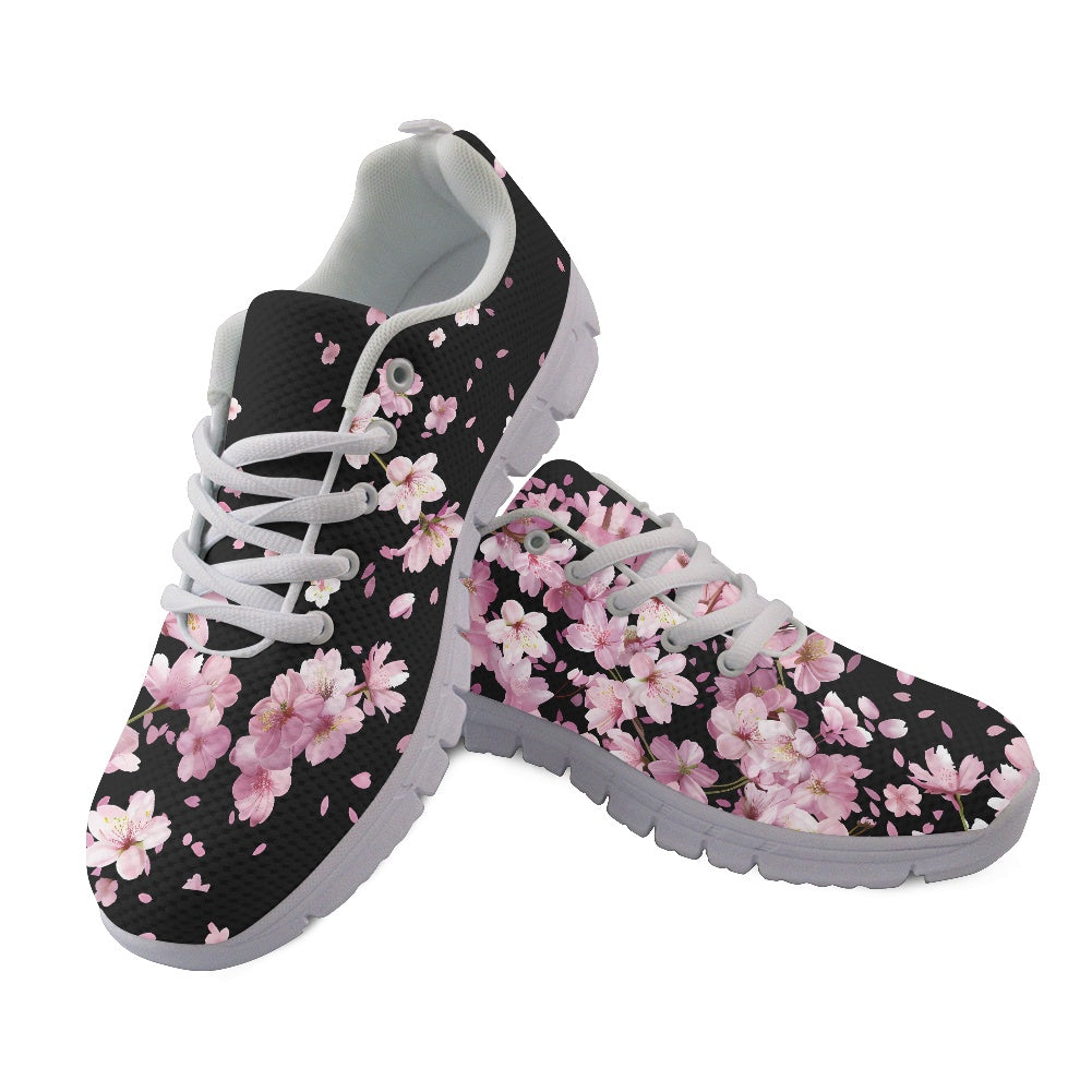 Cherry Blossom Noir Running Shoes