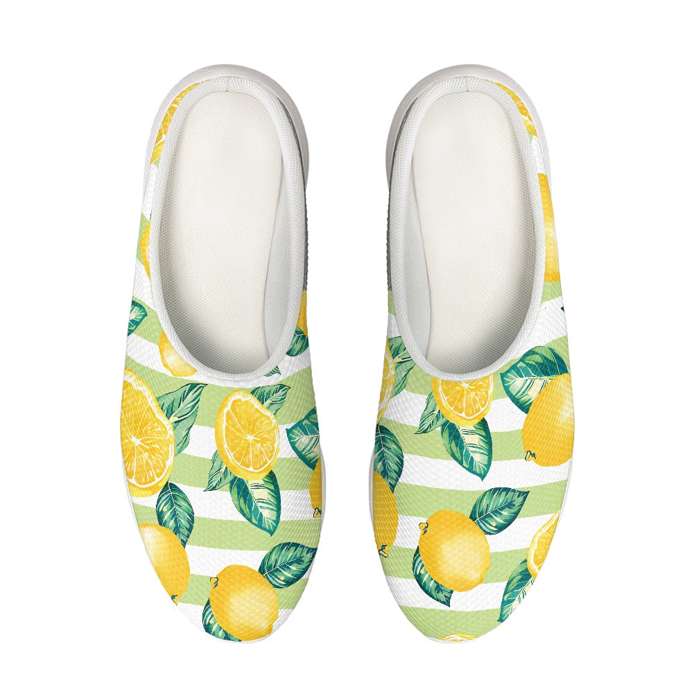 Zesty Lemon Garden Clogs