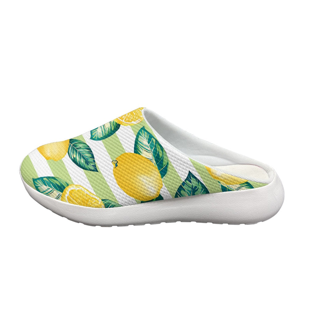 Zesty Lemon Garden Clogs