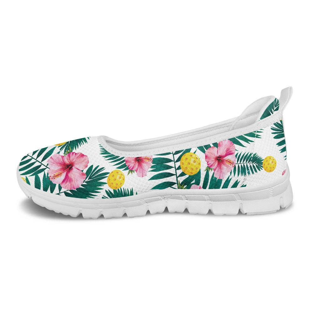 Hibiscus Paradise Women's Slip-On Shoes