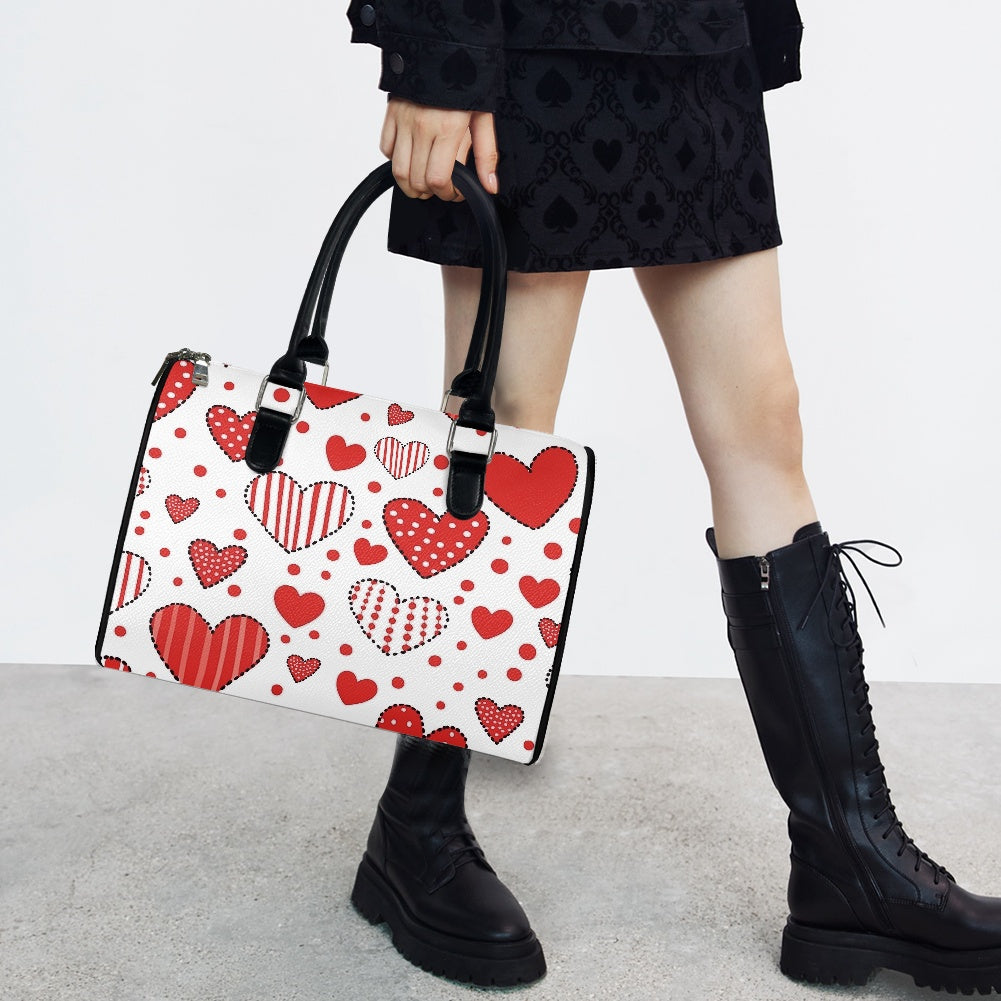 Hearts and Dots Handbag