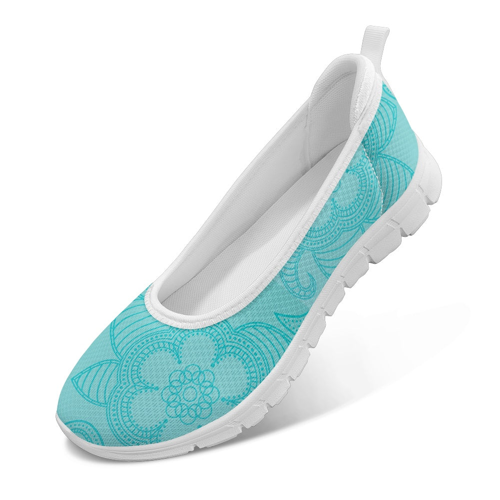 Mandala Charm Women's Slip-On Shoes