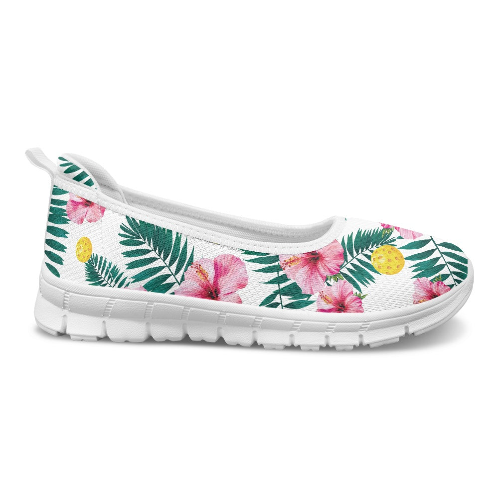 Hibiscus Paradise Women's Slip-On Shoes