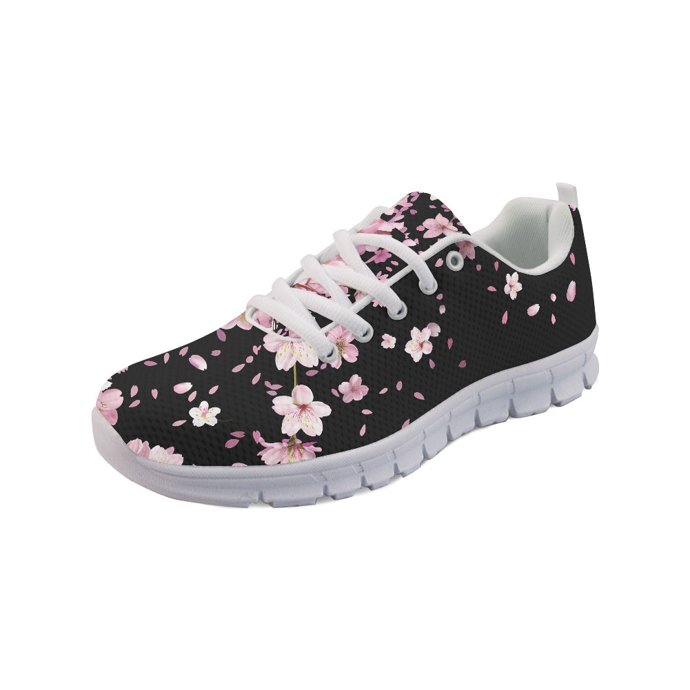Cherry Blossom Noir Running Shoes