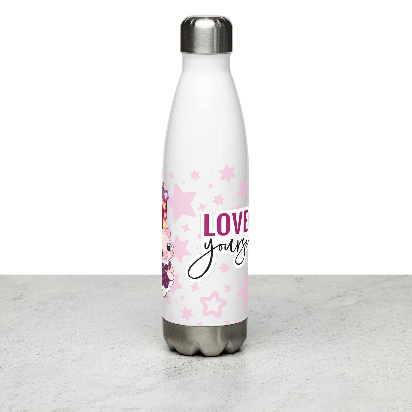 Love Yourself Stainless Steel Bottle
