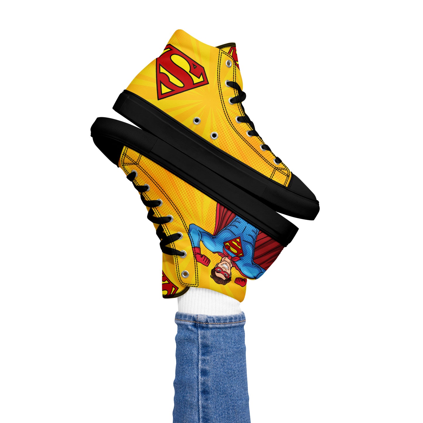 womens high top canvas shoes black