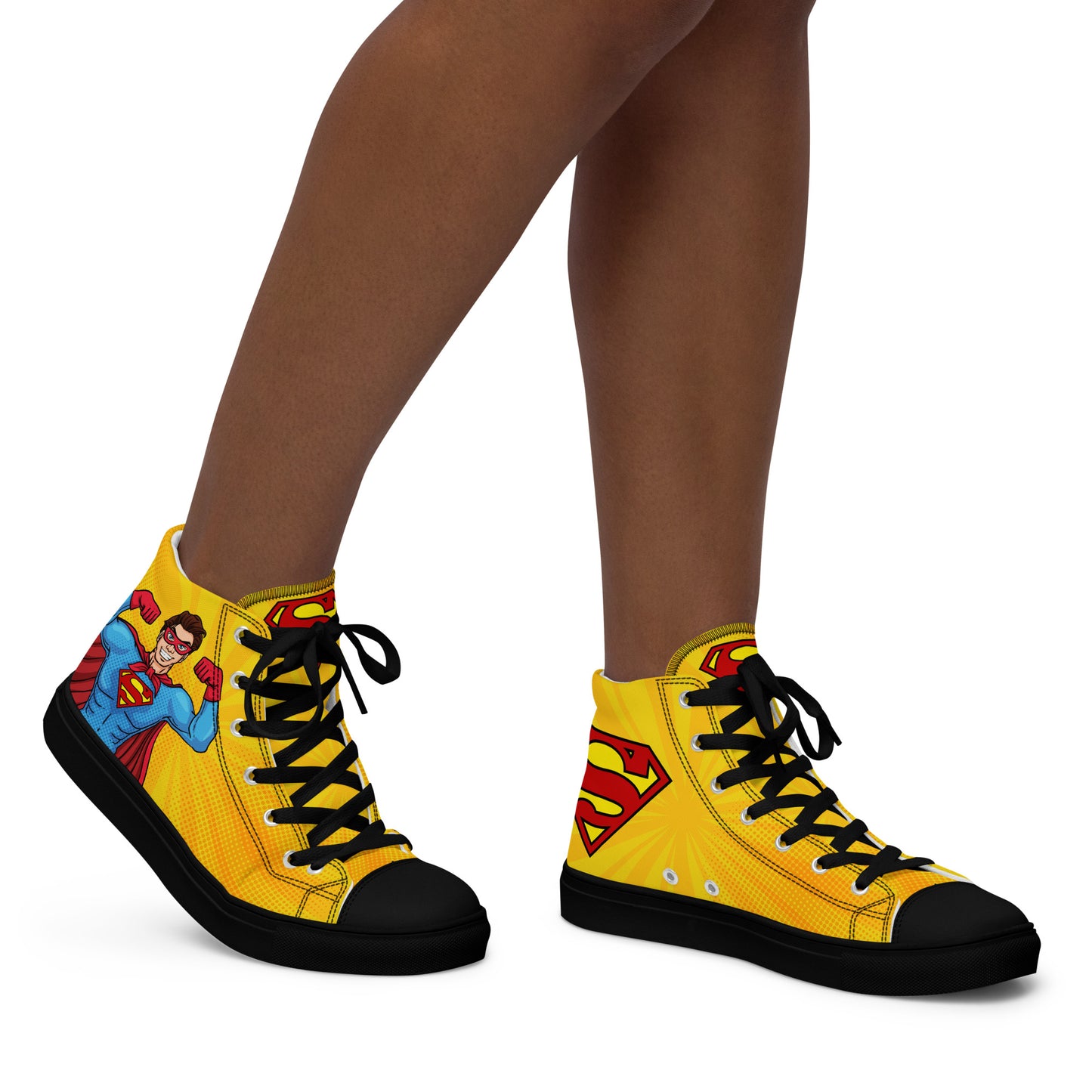 womens high top canvas shoes black