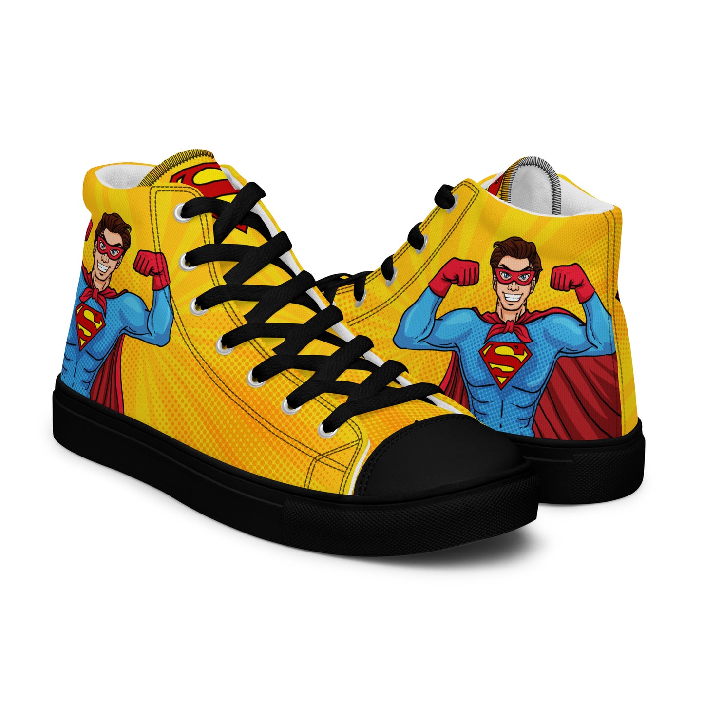 womens high top canvas shoes black