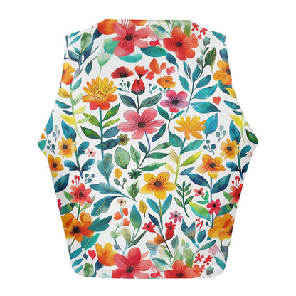Stylish Floral Sleeveless Women Tight Tank Tops