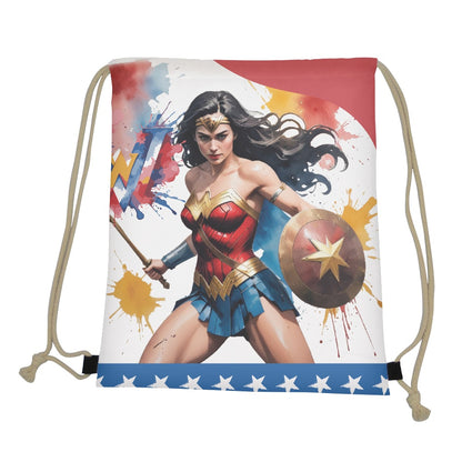 Wonder Woman Drawstring Bag