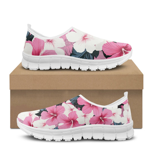 Tropical Floral Low-Cut Casual Shoes