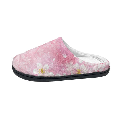 Cherry Blossom Cotton Slippers