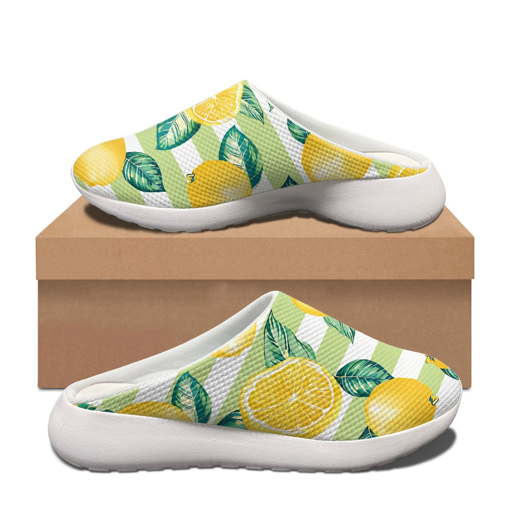 Zesty Lemon Garden Clogs