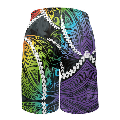Men's Tribal Multi-Color Swim Shorts