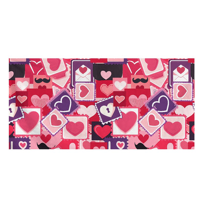 Heart Patchwork Towel