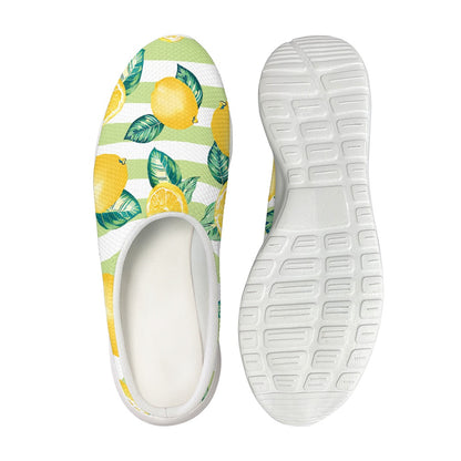 Zesty Lemon Garden Clogs