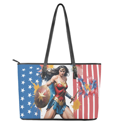 Superhero-Inspired Shoulder Tote Saddle Bag
