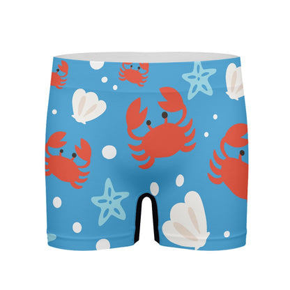 Ocean-Themed Men's Boxer Briefs