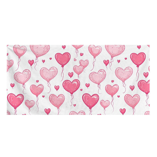 Floating Hearts Bath Towel