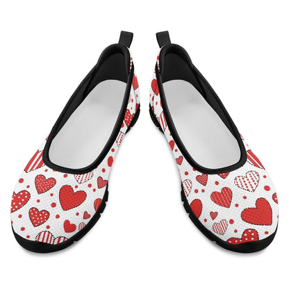 Heart Bliss Women's Slip-On Shoes
