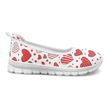 Heart Bliss Women's Slip-On Shoes