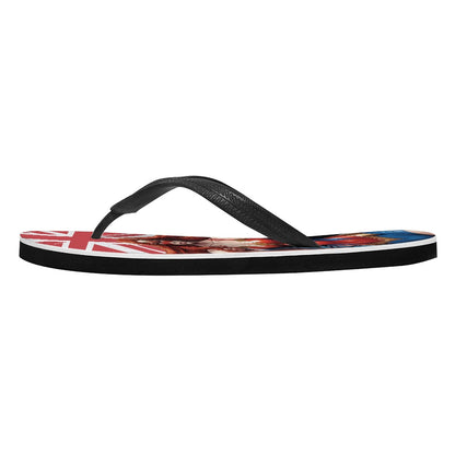 Superhero Flag Flip Flops