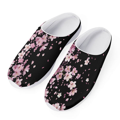 Midnight Sakura Garden Clogs