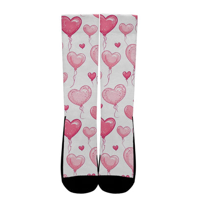Heart Balloon Crew Socks