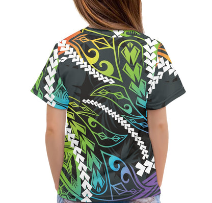 Multicolor Tribal Pattern Children's T-shirt