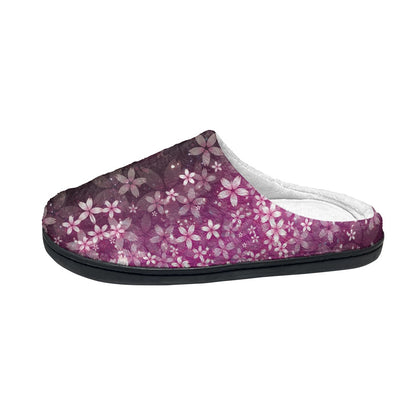 Starlit Bloom Cotton Slippers