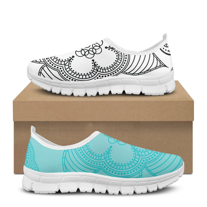 Mandala Pattern Low-Cut Casual Shoes
