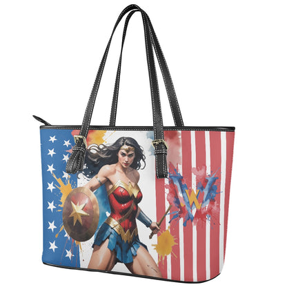 Superhero-Inspired Shoulder Tote Saddle Bag