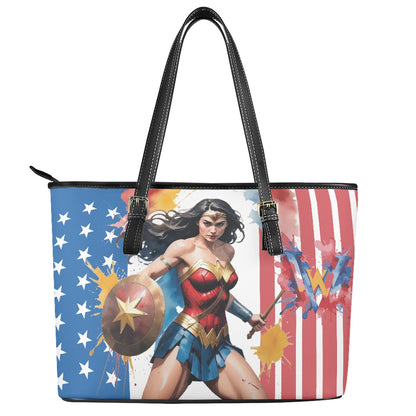 Superhero-Inspired Shoulder Tote Saddle Bag