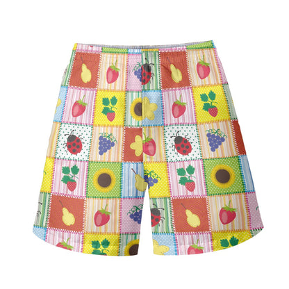 Men's Tropical Print Swim Shorts